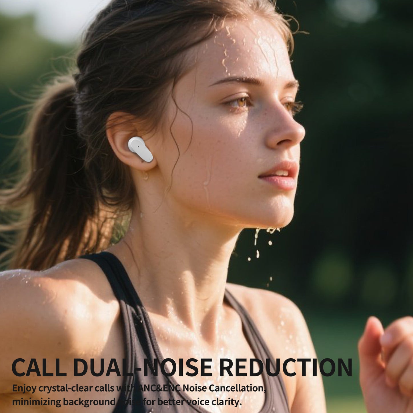 KDYNIX Golf Ball Wireless Earbuds Bluetooth 5.4 Noise Canceling Christmas Gift Stocking Stuffer Gym Sports