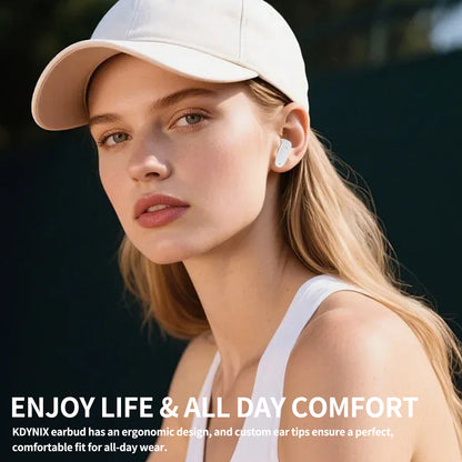 KDYNIX Golf Ball Wireless Earbuds Bluetooth 5.4 Noise Canceling Christmas Gift Stocking Stuffer Gym Sports